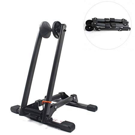 INNERNEED Sports Bike Stand Bicycle Storage Floor Parking Rack Foldable Holder Fit 20