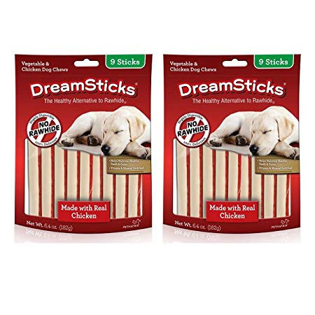 SmartBones DreamSticks, Chicken & Vegetables Chews, Rawhide Free