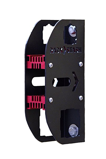 Rack Stash Hitch Mounted Bike Rack Storage, Ski and Cargo Garage Organizer, Wall Mounted, 2