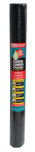 Dewitt 4-Foot by 50-Foot 12-Year Weed Barrier Fabric 12YR450