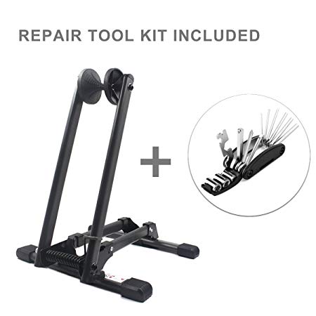 WeYingLe Sports Bike Bicycle Storage Stand Bike Floor Parking Rack Fit 20