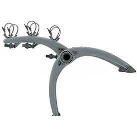 Truck Mounted Bones 3-Bike Carrier, Gray