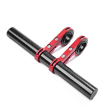 Binmer(TM) Bike Flashlight Holder Handle Bar Bicycle Accessories Extender Mount Bracket (red)